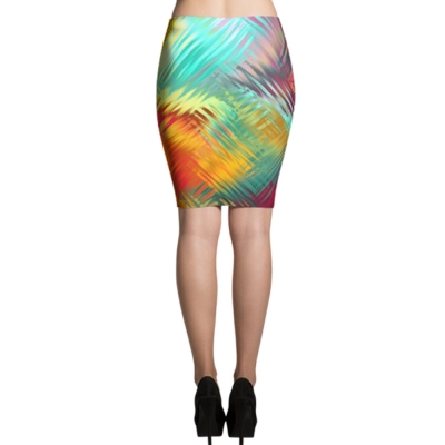 Sublimation yoga skirts