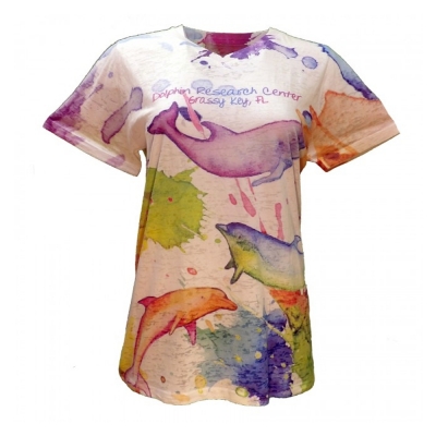 Sublimation v neck