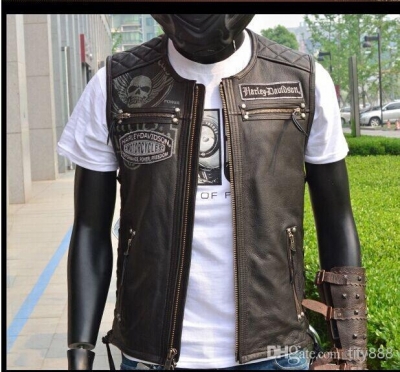 Western Leather Vests